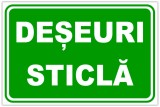 Indicator deseuri sticla