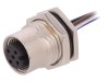 Soclu M12 4 PIN IP68 DeviceNet/CANopen Mamă