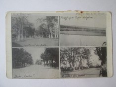Rara! Zimnicea(Teleorman) carte postala colaj foto circulata 1936 foto