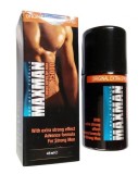 Spray MAXMAN 75000 Original Extra Strong Delay, pentru &icirc;nt&acirc;rzierea ejaculării, cu ulei de ricin, 45 ml