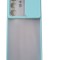 Huse silicon cu protectie camera slide Samsung Galaxy S21 Ultra , Turcoaz
