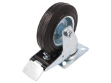 Roată de transport 125mm 100kg gumă