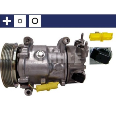 Compresor climatizare Diametru rola (mm): 119, MAHLE ACP14000S foto