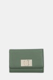 Furla portofel de piele culoarea verde, WP00225.ARE000.OLI00