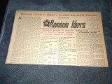 ZIARUL ROMANIA LIBERA 8 DECEMBRIE 1950 REZULTATE ALEGERI