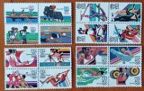 U.S.A-1980''COMEMORARE-OLIMPIADA de VARA-in-AMERICA''-4 BLOC de 4val.''.- (Cat Scot=28$)-MNH-Nestampilat-FARA GUMA-Vezi-Scan