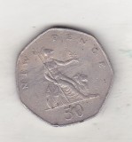 bnk mnd Marea Britanie Anglia 50 pence 1979