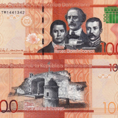 REPUBLICA DOMINICANA 100 pesos 2019 UNC!!!