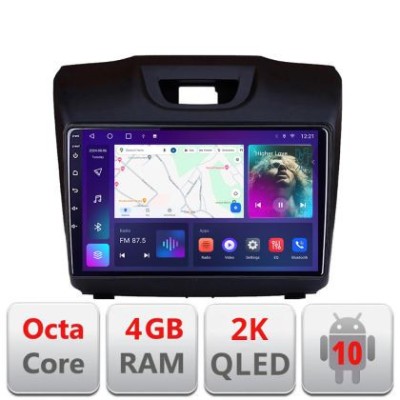 Navigatie Isuzu D-Max C-2234 Android Octa Core Ecran 2K QLED GPS 4G 4+32GB 360 KIT-2234+EDT-E409-2K v1 CarStore Technology foto