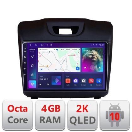 Navigatie Isuzu D-Max C-2234 Android Octa Core Ecran 2K QLED GPS 4G 4+32GB 360 KIT-2234+EDT-E409-2K v1 CarStore Technology