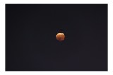 Tablou Canvas Luna &icirc;n taina eclipsei &icirc;ntunecate, 39 x 26 cm, CMCLASS