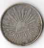 Moneda 8 reales 1885 Go RR - Mexic, 27,07 g argint 0,903, America de Nord