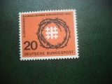 HOPCT TIMBRE MNH 870 ZIUA BISERICII EVANGHELICE 1963 - 1 VAL GERMANIA
