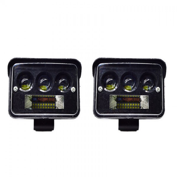 Set 2 proiectoare LED, 78W