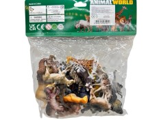 Set figurine animale salbatice 12-16 piese Animal World figurine realiste copii