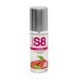 Lubrifianti cu arome - Stimul8 S8 Lubrifiant Sexual pe Baza de Apa cu Aroma de Cirese 125 ml