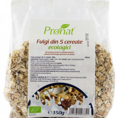 Fulgi din 5 Cereale Bio Pronat 350gr