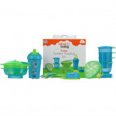 Pachet Toddler feeding, 9 luni+, Verde/Albastru foto