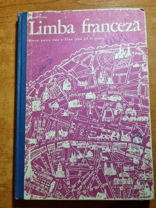 manual-limba franceza pentru clasa a 7-a - din anul 1978