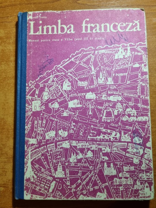 manual-limba franceza pentru clasa a 7-a - din anul 1978