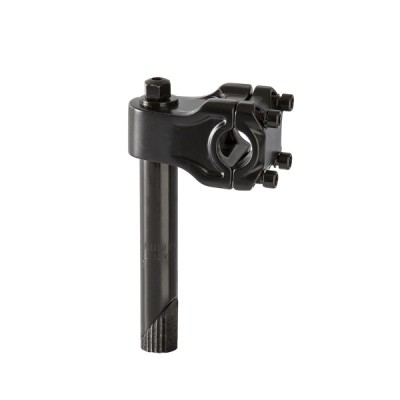 Pipa ghidon BMX / FreeStyle, aluminiu, &amp;Oslash;22,2, extensie 45mm, culoare negru Cod:421690721RM foto