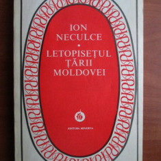 Ion Neculce - Letopisețul Țării Moldovei