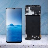 Display cu touchscreen si rama Samsung Galaxy A70 A705 OLED Negru