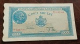 Romania - 5000 lei 20 Martie 1945