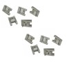 Clema metalica fixare carenaje, scut motor Ford Ecosport, Edge, Explorer (U625), Mustang Mach-E, S-Max, set 10 buc, Rapid