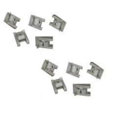 Clema metalica fixare carenaje, scut motor Ford Ecosport, Edge, Explorer (U625), Mustang Mach-E, S-Max, set 10 buc