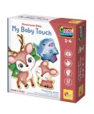 Joc tactil Montessori - Mama si puiul PlayLearn Toys, LISCIANI