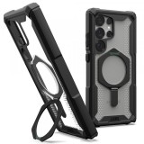 Husa MagSafe pentru Samsung Galaxy S25 Ultra S938, Urban Armor Gear, Plasma XTE, Neagra Transparenta