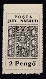 ROMANIA 1945 POSTA NASAUD - JUD. NASAUD 2 PENGO MNH, Nestampilat