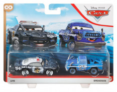 Set 2 masinute metalice APB si Broadside Cars 3 foto