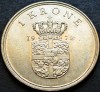 Moneda 1 COROANA - DANEMARCA, anul 1972 *cod 838 A, Europa