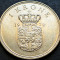 Moneda 1 COROANA - DANEMARCA, anul 1972 *cod 838 A