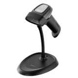 Cititor Coduri de Bare Wireless Nou OptimX H1000R, 1D/2D/QR, Bluetooth + Suport - (Similar Motorola Symbol)
