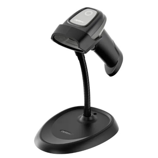 Cititor Coduri de Bare Wireless Nou OptimX H1000R, 1D/2D/QR, Bluetooth + Suport - (Similar Motorola Symbol)