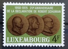 BC841, Luxemburg 1975, serie monede, personalitati foto