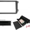 Rama radio 2DIN VW, Skoda , Seat cu buzunar + incarcator wireless 5W
