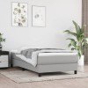VidaXL Cadru de pat box spring, gri deschis, 80x200 cm, textil