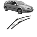 Cumpara ieftin Set stergatoare RENAULT MEGANE II Estate Van (KM_) 2003-2009, parbriz, Valeo Silencio Xtrm