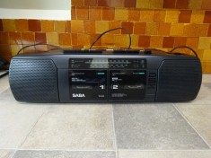 Radio casetofon retro SABA RCR 575 foto