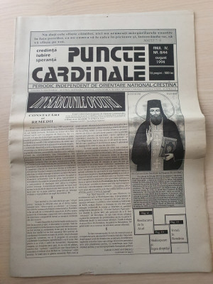 puncte cardinale august 1994-ziar legionar foto