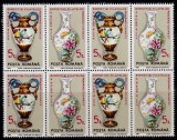 RO 1991 LP 1258 a &quot;Expo. Fila. romano-chineza&quot; , bloc de 4 , MNH