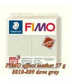 FIMO Effect 57g Gri pastel Leather