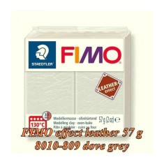 FIMO Effect 57g Gri pastel Leather