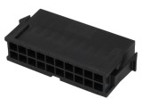 Conector cablu-cablu MOLEX Micro-Fit 3.0 20 pini 3mm mufă tată