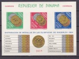 Panama 1964 sport olimpiada medalii MI bl. 28B MNH