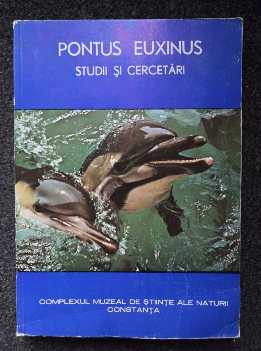 PONTUS EUXINUS. STUDII SI CERCETARI